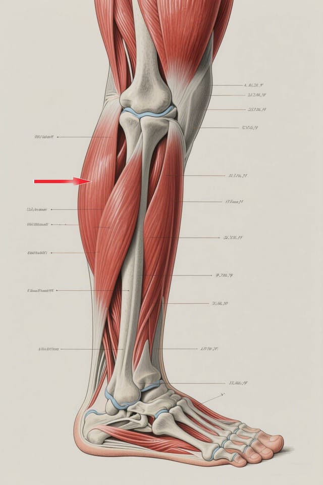 Leg Muscle Diagram
